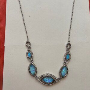 Judith Jack Precious Stone Necklace